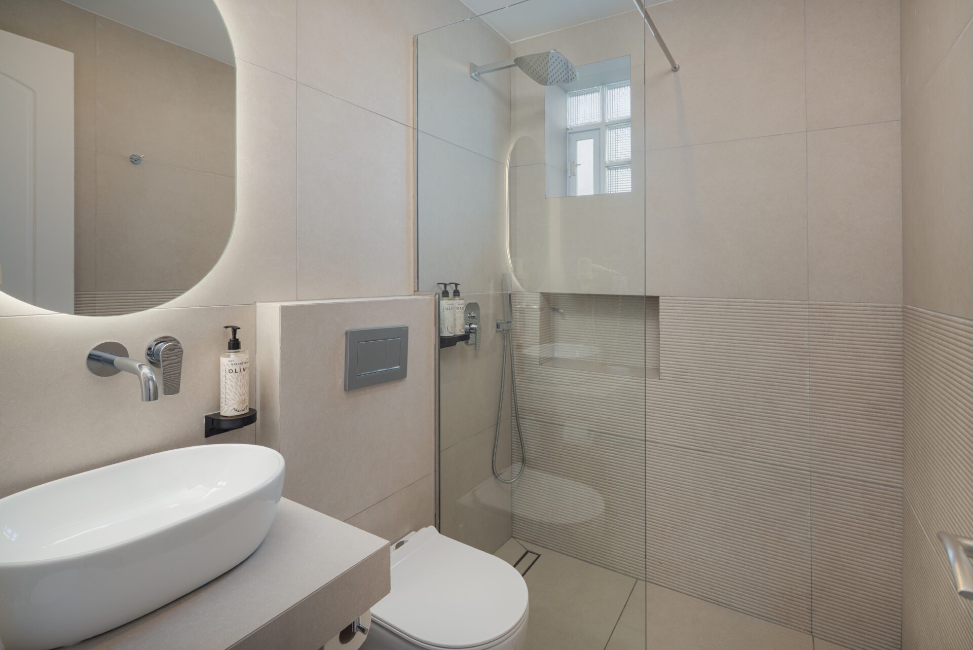 Ground Floor Sea View Apartment Bath After